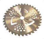 Gospodarul Profesionist Disc taietor trimmer motocoasa cu 40 dinti intariti cu vidia cu aripioare 255mm x 25.4mm MC0049.7 (MC0049.7)