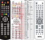 General BENQ DE-350 - telecomandă compatibilă de marcă General