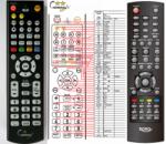 GENERAL XORO HRT-7510 - telecomandă compatibilă de marcă General