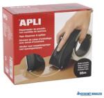 APLI Csomagolószalag adagoló, beépített pengével, csomagolószalaggal, APLI, fekete (LCA19647) - kecskemetirodaszer