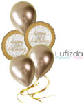  Héliumos luficsokor szülinapra, Happy Birthday - INGYENES GLS szállítással (LUFI589353)
