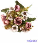  Vegyes kis csokor 29cm 392 - Mályva