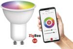 EMOS 4, 8W Zigbee fényerő-, szín- és színhőmérséklet-szabályozható GU10 Smart LED spot (rgbcct) / Tuya (e zqz832r rgbcct)