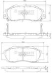 NIPPARTS set placute frana, frana disc NIPPARTS J3604032 (J3604032)
