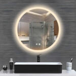 Diplon Oglinda baie J1579 cu iluminare LED si Functie Dezaburire, Dimensiune R70cm (J1579)