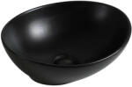 Diplon Lavoar Pe Blat WB6402MB, Material Portelan, Culoare Negru (WB6402MB)