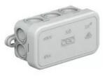 Obo Kötődoboz falonkívüli műanyag 43mm x 80mm 36mm fehér IP55 A 6 HF RW