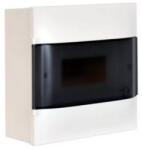 Legrand Kiselosztó PE/N-sín 63A műanyag 1x 8M falonkívüli fehér IP40 átlátszó ajtó PractiboxS