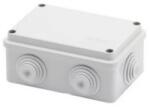 Gewiss Doboz falonkívüli d29 fém csavarral műanyag 100.5mm x 140.5mm-hossz 58mm IP55 szürke 44CE