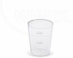 WIMEX s. r. o WIMEX s. r. o. Műanyag pohár (PS) Ø43mm 2cl/4cl [10 db]