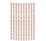 PartyDeco Parti függöny - Virágok rózsaszín - arany 100 x 210 cm