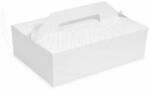 WIMEX s. r. o WIMEX s. r. o. Süteményes doboz (PAP) fehér 27 x 18 x 10 cm [50 db]