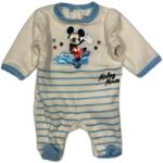 EPlus Rugdalózó Mickey Mouse - fehér-kék Méret - babáknak: 9 hónap