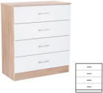 Leziter Miami fehér-sonoma tölgy (LMK4FFST)