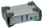 ATEN XCS82A 2 port + kábelkészlet PS2 KVM switch (XCS82A) - officedepot