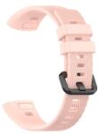 gigapack Huawei Band 4 Pro pótszíj (egyedi méret, szilikon, állítható) rózsaszín (GP-94791)