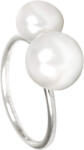 JwL Luxury Pearls Inel din argint cu două perle JL0058