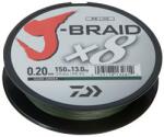 Daiwa Fir Daiwa J-Braid X8 Verde 0.24mm 18Kg 300M (D.12751.124)
