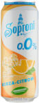 Soproni 0, 5L Bodza-Citrom Ízű Alkoholmentes Dobozos Sör (DRS)*