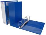 DONAU Gyűrűs könyv, panorámás, 4 gyűrű, D alakú, 80 mm, A4, PP, DONAU, kék (D278850K) - primatinta