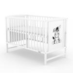 NEW BABY Gyerek kiságy New Baby BEA Zebra fehér - babamarket