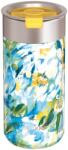 QUOKKA BOOST kávés/teás pohár szűrővel 400ml - Blue Peonies - Quokka