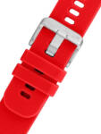 Morellato Curea roșie din silicon Morellato Byte 5654187.083 M 22 mm