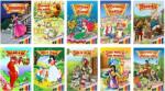 Arves Carti de citit si colorat povesti - set 10 povesti in format B5 ARVSET6 Carte de colorat