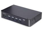 StarTech Switch KVM Startech D86A2-4-PORT-8K-KVM, Black (D86A2-4-PORT-8K-KVM) - flax