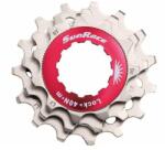 Sunrace SPCS10 csere lánckerék szett [ezüst-piros, 11-13-15]