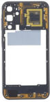 Samsung A156 Galaxy A15 5G középső keret NFC-vel, fekete (gyári)
