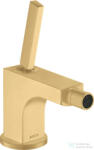 Hansgrohe AXOR Citterio bidé csaptelep automata leeresztővel, Szálcsiszolt arany hatású 39210250 (39210250)