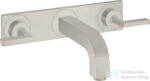 Hansgrohe AXOR Citterio falsík alatti mosdó csaptelep 22, 6 cm-es kifolyóval, rozsdamentes acél hatású 39148800 (39148800)