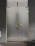 NEW TRENDY Eventa Gold Shine zuhanyajtók 170 cm dönthető arany fényes/átlátszó üveg EXK-4687