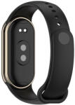  Xiaomi Mi Smart Band 8 / 9, szilikon pótszíj, állítható, fekete