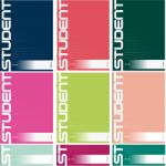 ICO Füzet A/4 vonalas ICO STUDENT 32lap 81-32 többfajta borítószínnel