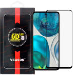 Motorola Moto G32 / G52 / G73 5G / G82 5G üvegfólia, tempered glass, előlapi, edzett, hajlított, fekete kerettel, Veason 6D Pro
