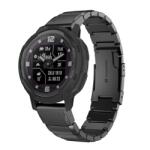  CLASSIC ELIBERARE RAPIDĂ Curea metalică pentru Garmin Instinct Crossover negru