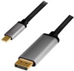LogiLink Cable USB Type C - DP, M/M, 1.8m, 4K/120Hz, CUA0100 (CUA0100)