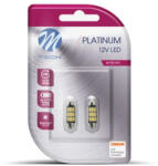 m-tech LED Sofita C5W 36mm Canbus 9XSMD5630 OSRAM LED (2db) melegfehér - M-TECH