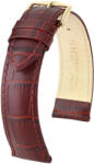 Hirsch Duke Burgundi óraszíj - 20mm / L - 120/80mm