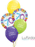  Héliumos luficsokor szülinapra, 70-es - INGYENES GLS szállítással (LUFI267894)