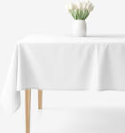 Goldea față de masă din 100% bumbac solid - albă 120 x 180 cm Fata de masa