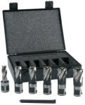 Next Evolution Set freze pentru masina de gaurit cu coloana Evolution CUTTERKIT, O12-22 mm, 6 piese (EVOCUTTERKIT) Burghiu