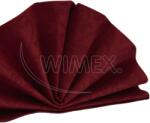 Wimex WIMEX s. r. o. PREMIUM Dekor-R bordó szalvéta 40 x 40 cm [50 db]