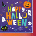 Amscan Szalvéta - Happy Halloween 16 db