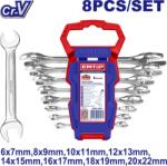 EMTOP Set chei fixe-combinate , dublu deschise, 8 buc - EDES10801, EMTOP (EDES10801) - bricofan