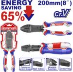 EMTOP Cleste combinat cu actiune compusa 200mm (8 ), 65% economie de energie - EPLRCC0851, EMTOP (EPLRCC0851) Cleste