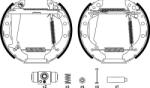 TEXTAR Set saboti frana TEXTAR Shoe Kit Pro 84044709 (84044709)