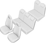 UMBRELLA Set huse scaun DACIA LODGY 7 LOCURI 2013 - (bancheta fractionata) tip 2 tetiere spate in forma de L UMBRELLA (44573)